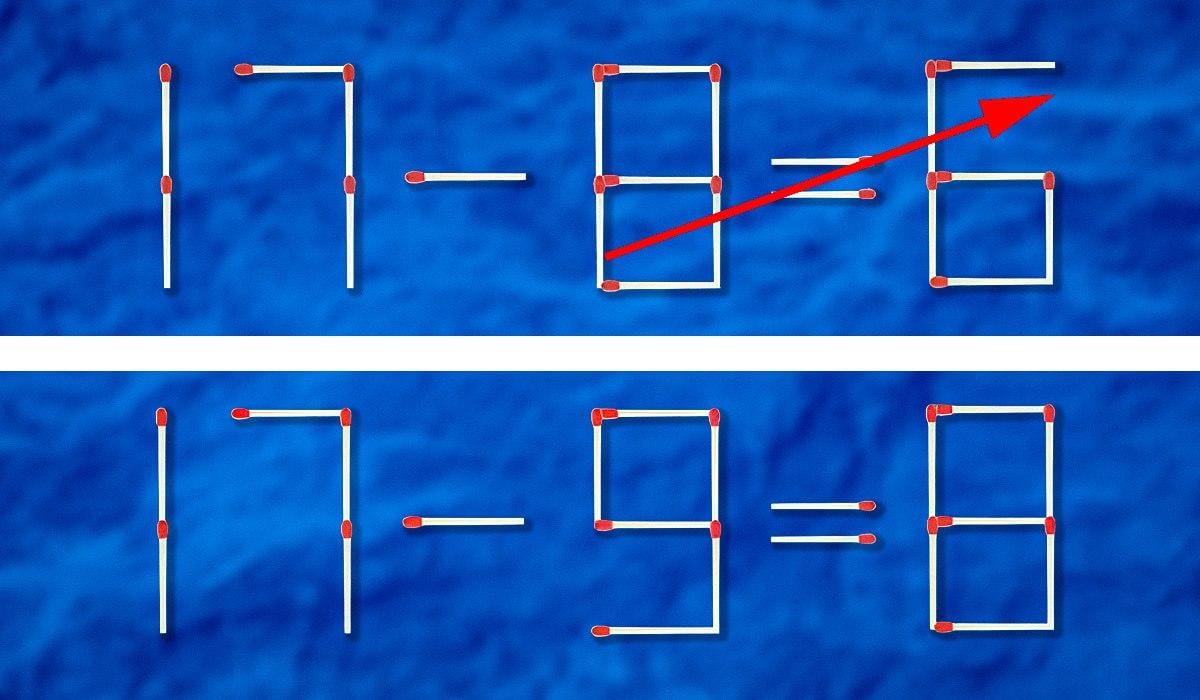 Vilken matchning måste dras för att göra jämlikheten korrekt: ett utmanande pussel